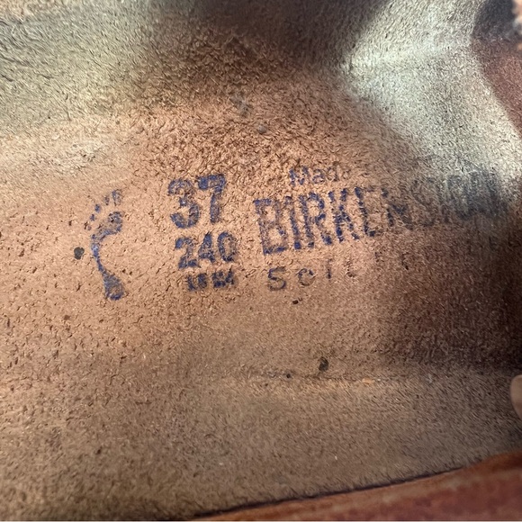 RARE Birkenstock Multicolored Yarn Arizona Sandals Size EU 37 - Picture 7 of 16